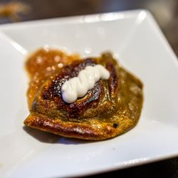 Pierogi Mountain - Grilled Eggplant & Sweet Pepper Pierogi ($2.25)
