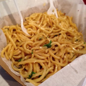 Crab Boil & Things - Garlic noodles. Too much butter! - Cajun/Creole Near Me - Concord, California
