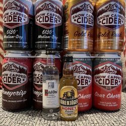 City Liquors - Cider Mecca - lots of snow capped to try