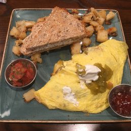 chili chorizo omelet with potatoes chili chorizo omelet with potatoes