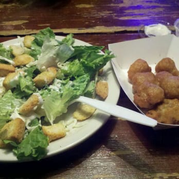 Fergy's Grill & Bar - a salad and tater tots - American Near Me - Seneca, Illinois
