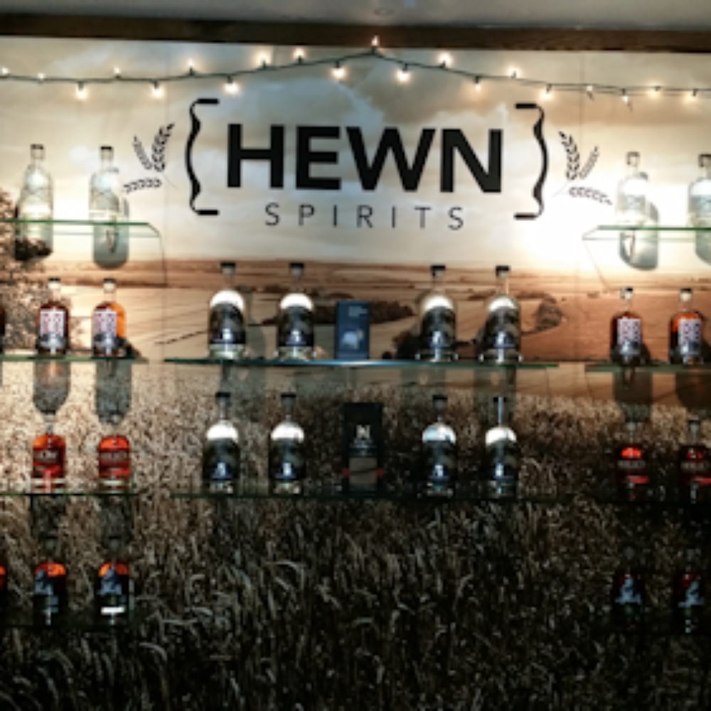 behind bar