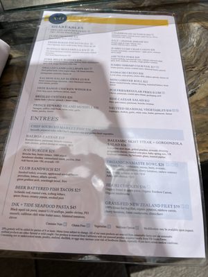 Menu photo 5 A+O Restaurant | Bar Newport Beach, CA Menu photo 5 A+O Restaurant | Bar Newport Beach, CA