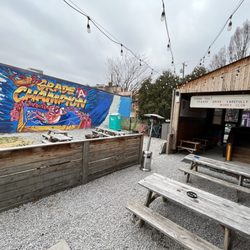 Binskis Bar - Outside back area