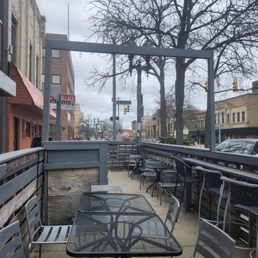 Outdoor seating