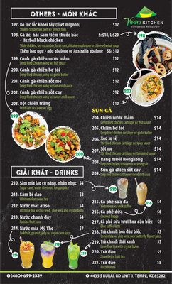 Menu photo 2 Thaitanic Kitchen Tempe, AZ