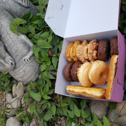 House of Donuts - Sharing donuts with Elliot.