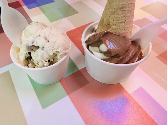 Double Rainbow Ice Cream by null