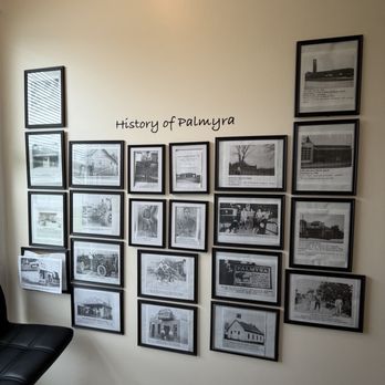 Palmyra Bean & Cream Cafe - Printed news clippings showing some of the history of Palmyra, Indiana. - Coffee & Tea Near Me - Palmyra, Indiana