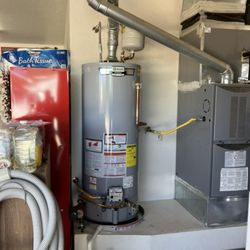 New water heater installation
