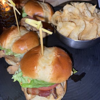 Bar 54 - Chicken sliders. Nice portion! - Cocktail Bars Near Me - New York, New York