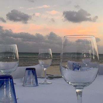 Azul Sensatori - Beach side dinner - Hotels Near Me - Puerto Morelos, ROO