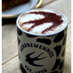 Hendrewennol - Mug of Cappuccino at Hendrewennol