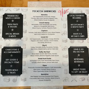 Uncle Joe’s - Delicious creative focaccio sandwiches on their new Aug 17 2025 menu! We had the Capisce and the Flora! Yum! - Sandwiches Near Me - Sykesville, Maryland Uncle Joe’s - Delicious creative focaccio sandwiches on their new Aug 17 2025 menu! We had the Capisce and the Flora! Yum! - Sandwiches Near Me - Sykesville, Maryland