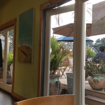 Lucky Llama Coffee - In the wingback chairs looking at the outside patio - Acai Bowls Near Me - Carpinteria, California Lucky Llama Coffee - In the wingback chairs looking at the outside patio - Acai Bowls Near Me - Carpinteria, California