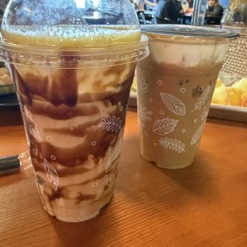 An Nam Vietnamese Grill - salted caramel coffee and brown sugar boba tea - Vietnamese Near Me - Marlborough, Massachusetts