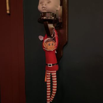 Someday Bar - Creepy Xmas decor is the best Xmas decor. - Bars Near Me - Brooklyn, New York