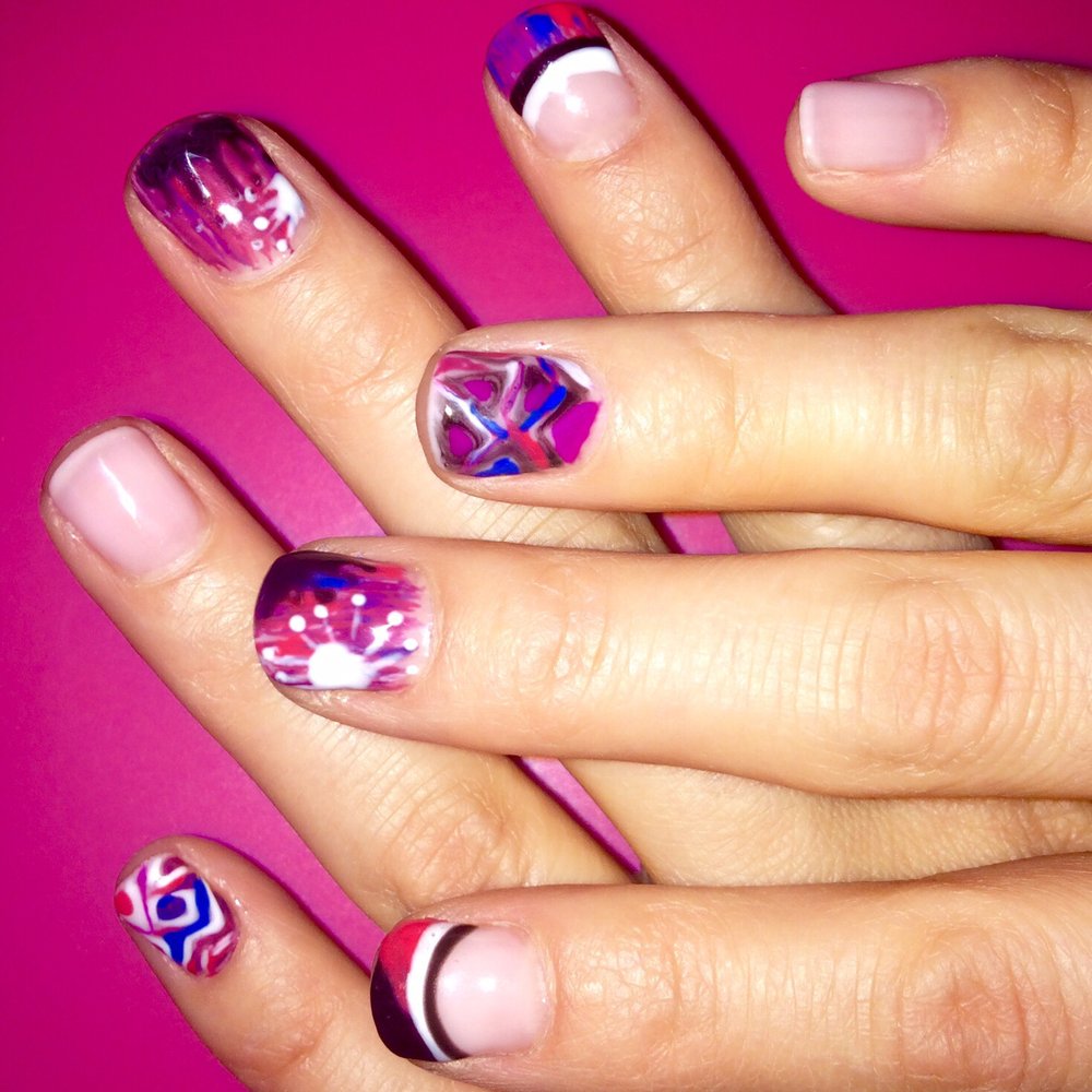 Nails Depot - Jennifer did it, again! My Coachella-inspired nails! I brought her a design and there you have it! :D - Nail Salons Near Me - Santa Maria, California Nails Depot - Jennifer did it, again! My Coachella-inspired nails! I brought her a design and there you have it! :D - Nail Salons Near Me - Santa Maria, California