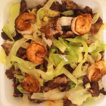 Q One Noodles & BBQ - Steak and shrimp combo (C4) BBQ & SAEU - Barbeque Near Me - Layton, Utah