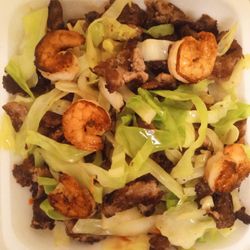 Steak and shrimp combo (C4) BBQ & SAEU