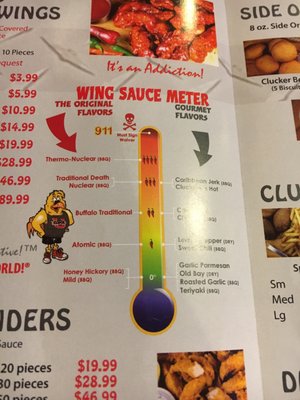 Menu photo 1 Cluck- U Chicken East Stroudsburg, PA