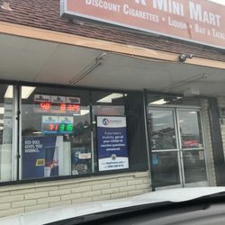 S&K Mini Mart - Front of the store