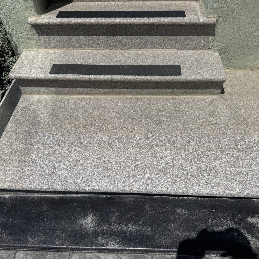 Pro Grout - Repaired stairway landing - Tiling Near Me