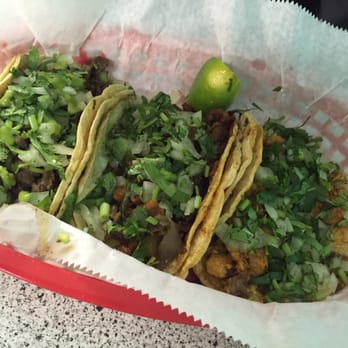 Los Brothers - trio of tacos - steak, chicken, al pastor (pork with pineapple!) - Mexican Near Me - Kalamazoo, Michigan Los Brothers - trio of tacos - steak, chicken, al pastor (pork with pineapple!) - Mexican Near Me - Kalamazoo, Michigan