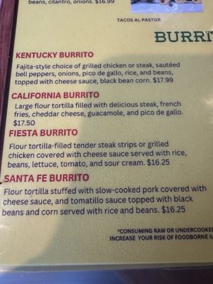 Menu photo 1 Viva Mexico Mexican Cuisine Lexington, KY Menu photo 1 Viva Mexico Mexican Cuisine Lexington, KY