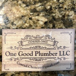 One Good Plumber