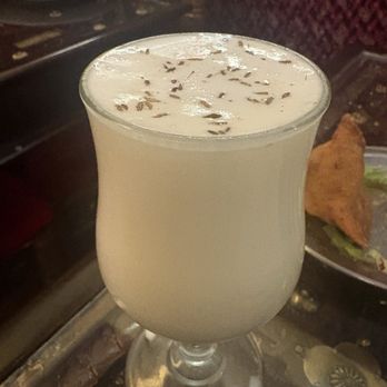 Himalaya's Kashmir - Masala lassi - plain, mild salt, coupla jeera seeds on top, no actual masala - Indian Near Me - Rome, RM Himalaya's Kashmir - Masala lassi - plain, mild salt, coupla jeera seeds on top, no actual masala - Indian Near Me - Rome, RM