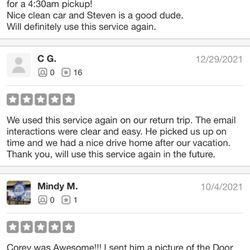603 Airport Service - Removed Customer Reviews