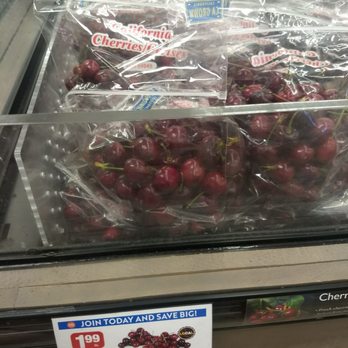 Lucky - California grown red cherries $1.99 a pound, the lowest price of any major supermarket chain so far this season - Grocery Near Me - Sunnyvale, California Lucky - California grown red cherries $1.99 a pound, the lowest price of any major supermarket chain so far this season - Grocery Near Me - Sunnyvale, California