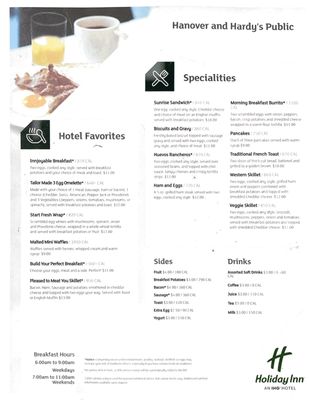 Menu photo 1 Hanover & Hardy's Public House Bolingbrook, IL