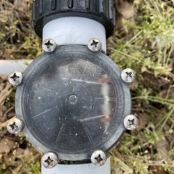 Hot Tubs - One way check valve installed sideways