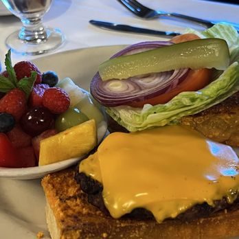Burbank Smokehouse - Burger fruit side - Steakhouses Near Me - Burbank, California Burbank Smokehouse - Burger fruit side - Steakhouses Near Me - Burbank, California
