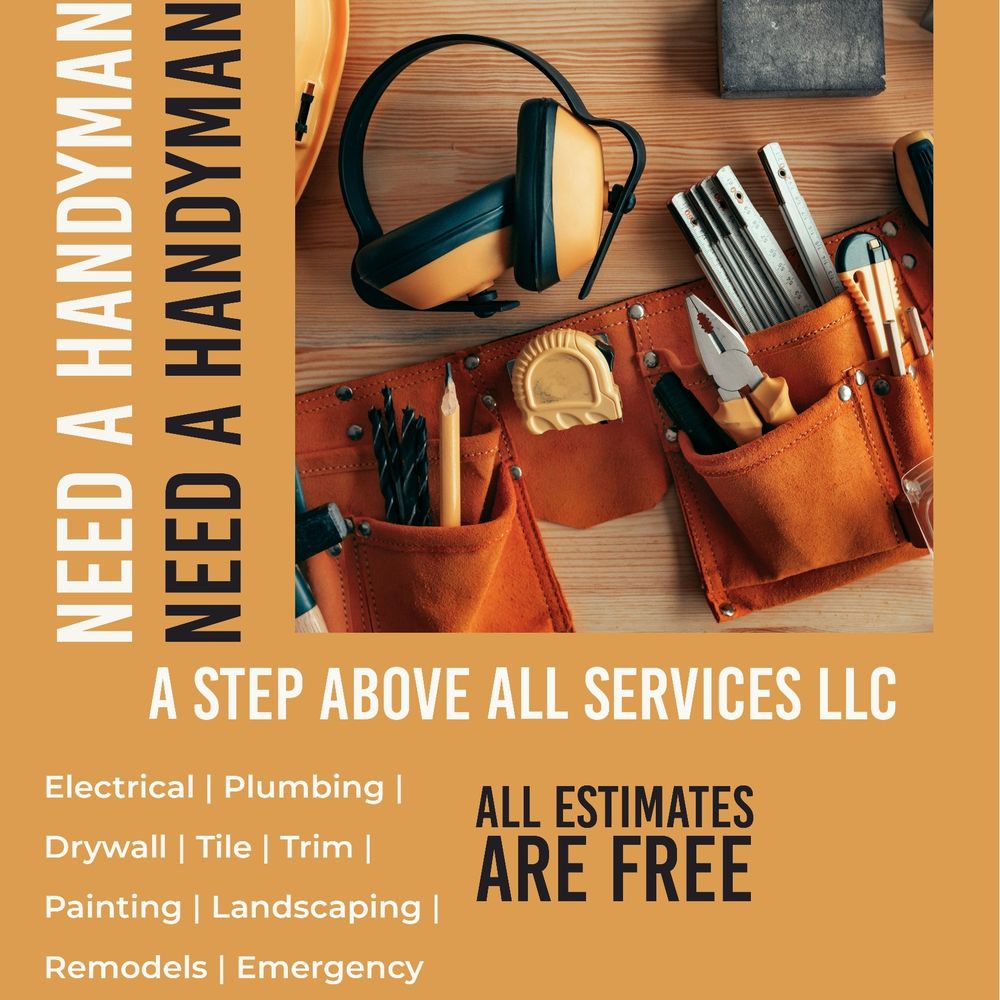 Slide of A Step Above All Services