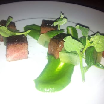 Uchi Dallas - Gyutoro (72 Hour Short Rib, Asian Pear, Farm Greens, $26) - Japanese Near Me - Dallas, Texas