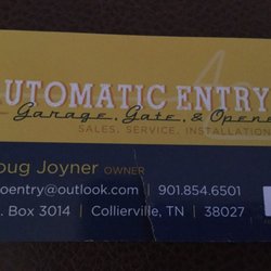 Automatic Entry