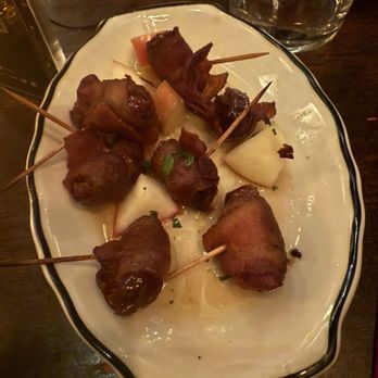 Cafe Ba-Ba-Reeba! - Roasted Dates Wrapped In Bacon - Spanish Near Me - Chicago, Illinois Cafe Ba-Ba-Reeba! - Roasted Dates Wrapped In Bacon - Spanish Near Me - Chicago, Illinois