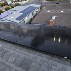 Jeff The Solar Guy - 5.74 kW new ADU build using Qcell 410 watt panels, Enphase IQ8+ micro inverters, and two Enphase 5P batteries with 5 kWh storage per battery