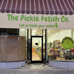 The Pickle Fetish - Outside of The Pickle Fetish Co. A pickle specialty store and pickle museum. A family friendly destination for pickle lovers.