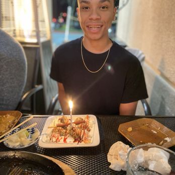Komachi Sushi - Birthday dessert Oreo tempura. - Japanese Near Me - Lodi, California