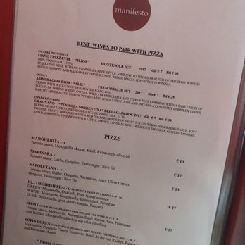 Manifesto - Italian Near Me - Dublin, D Manifesto - Italian Near Me - Dublin, D