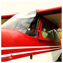 Katama Airfield - Woohoo! My 1st flight!!!