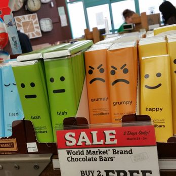 World Market - A chocolate bar for every mood - Home Decor Near Me - La Mesa, California World Market - A chocolate bar for every mood - Home Decor Near Me - La Mesa, California