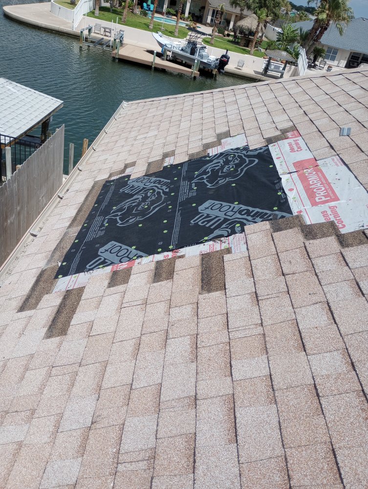 Slide of Lion Roofing