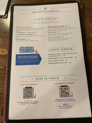 Menu photo 6 The Nauti Lobstah Apopka, FL