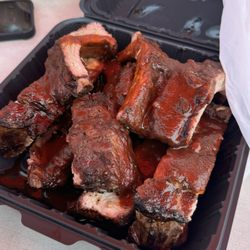 Christine's House of Kingfish Barbecue - Slammin slab - Ribs