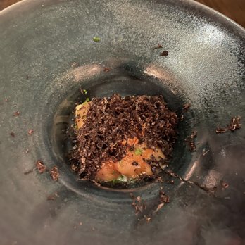 Sixty Three Clinton - Agnolotti with Comte, chestnuts and hazelnuts kicked up with black perigord truffles - New American Near Me - New York, New York Sixty Three Clinton - Agnolotti with Comte, chestnuts and hazelnuts kicked up with black perigord truffles - New American Near Me - New York, New York